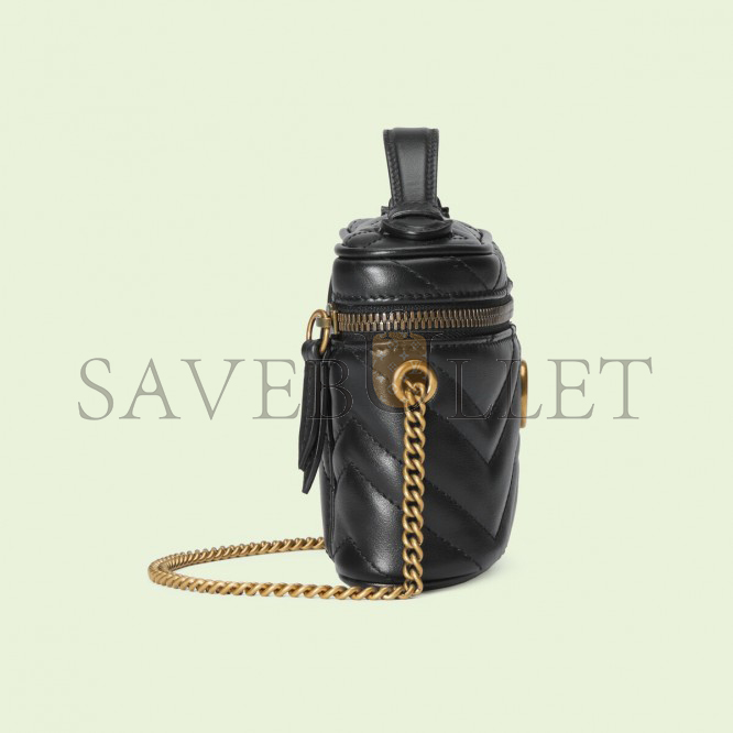 GUCCI GG MARMONT MINI TOP HANDLE BAG 699515 (6.3*4.1*5.9cm) GUCCI GG MARMONT MINI TOP HANDLE BAG 699515 (6.3*4.1*5.9cm)